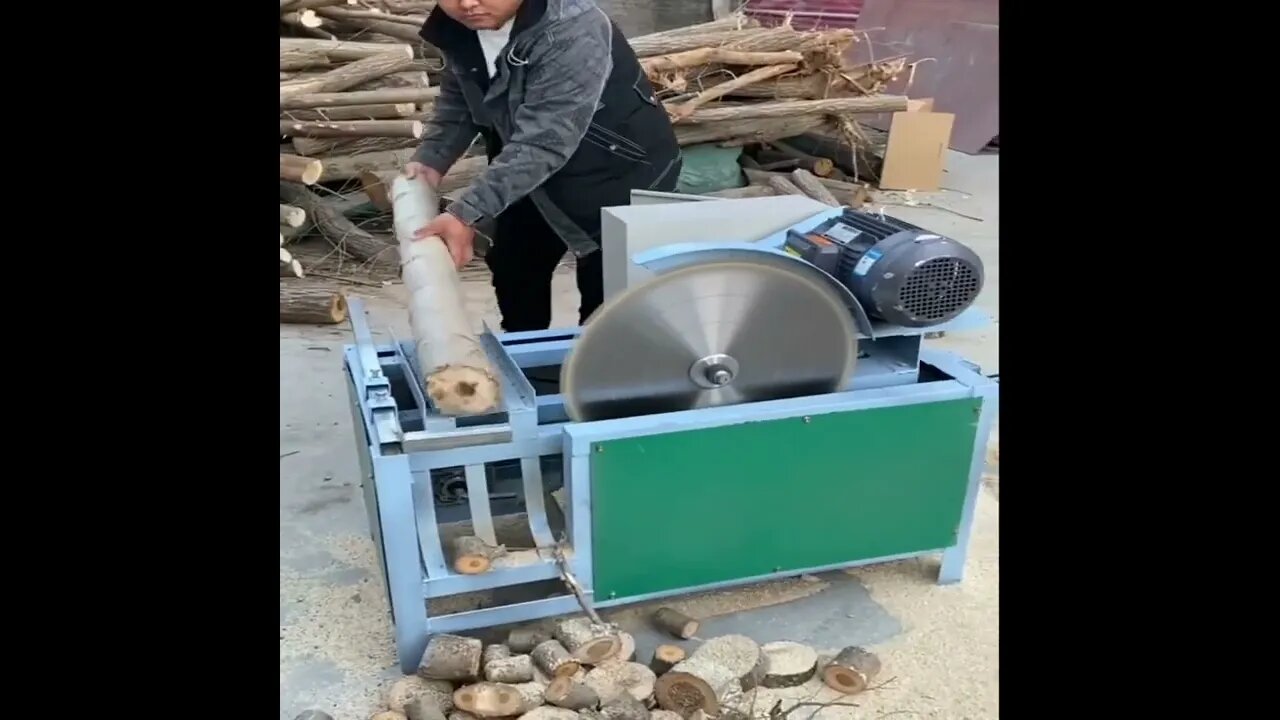 Machine cut wood