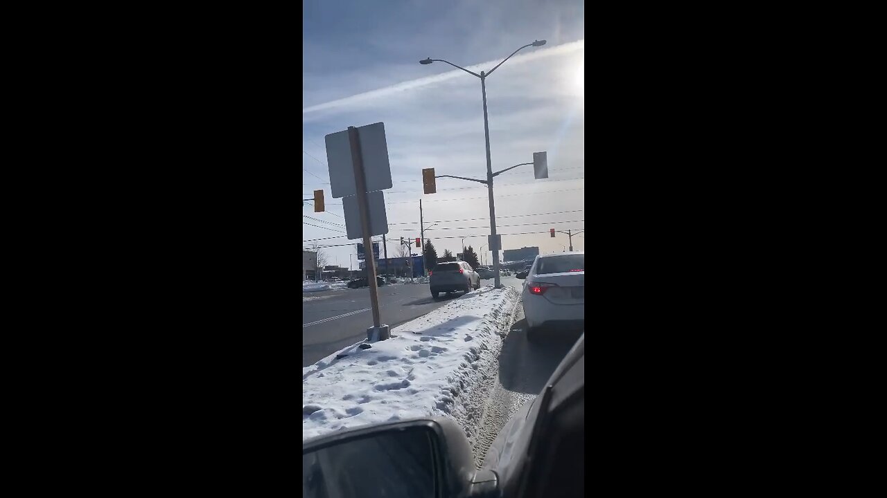 Driving The Wrong Way In Ottawa Canada