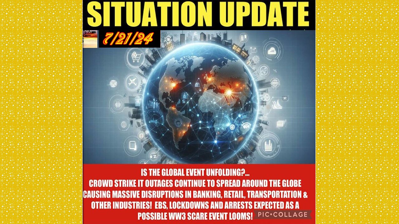 SITUATION UPDATE 7/21/24 - Is The Event Unfolding?! It's Time To Fight, Biden Exposed