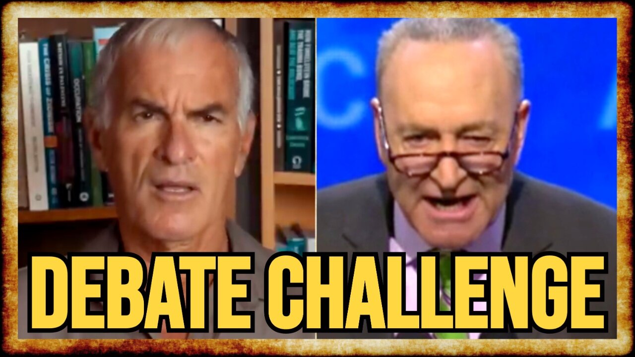 Norman Finkelstein CHALLENGES Chuck Schumer to DEBATE Ceasefire