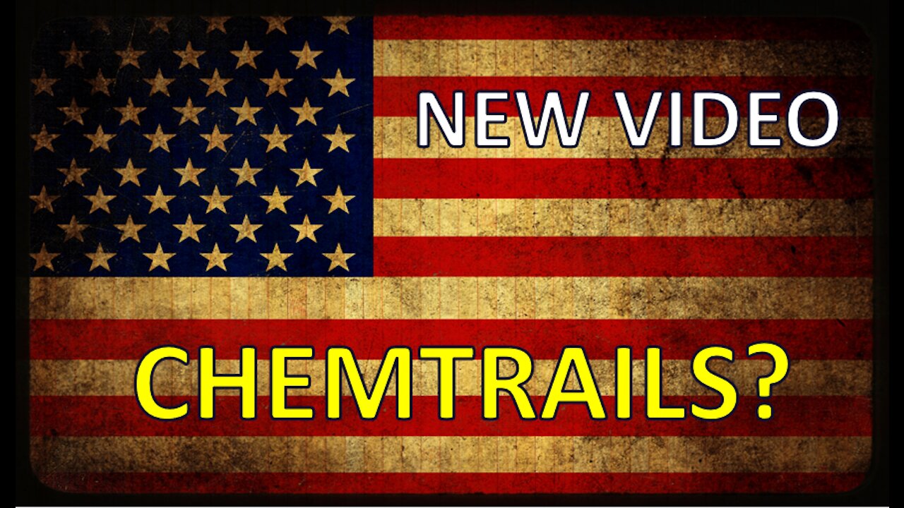 NEW VIDEO: Chemtrail?