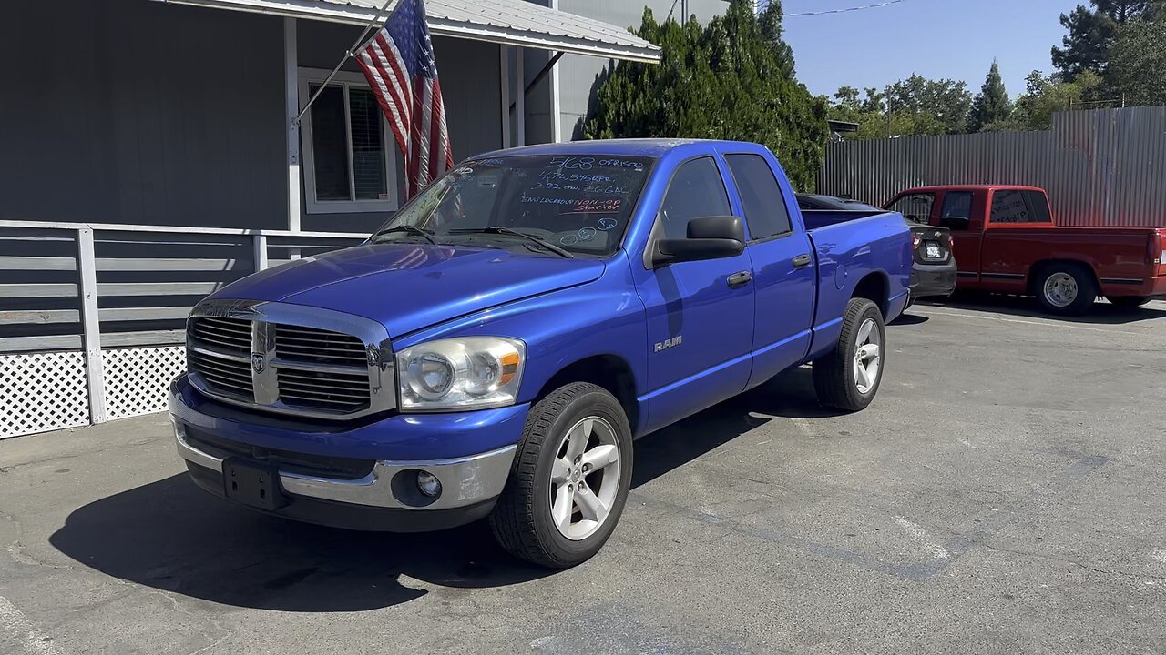 2008 Ram 1500 4.7 STK# 5168