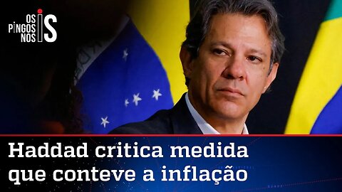 Haddad chama de 'lambança' ação de Bolsonaro que baixou preço da gasolina