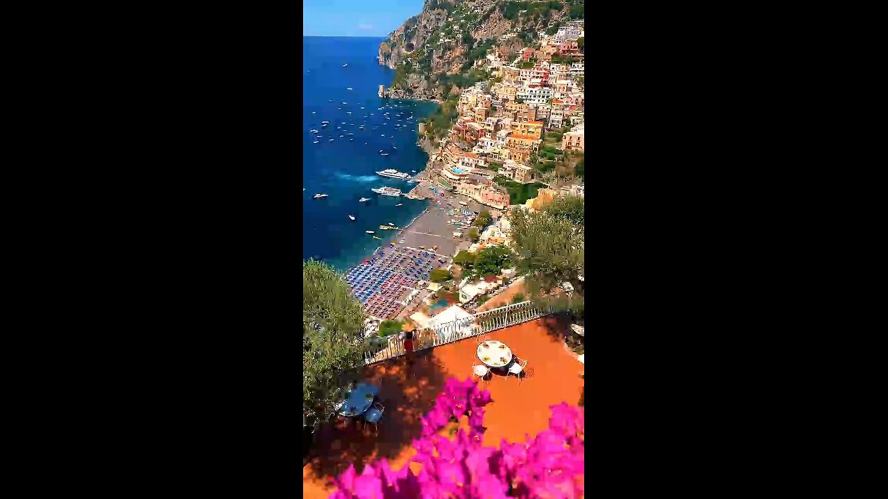 Beach view from balcony