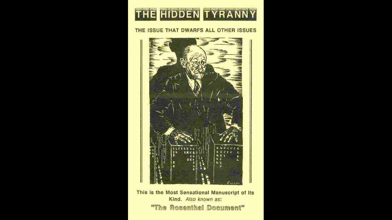 Why was the Ashkenazic author of "The HIDDEN TYRANNY" Harold Rosenthal murdered in 1976 by his fellow Jews?