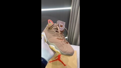 Jordan Retro 6 British Khakhi