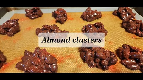 Almond clusters #candy