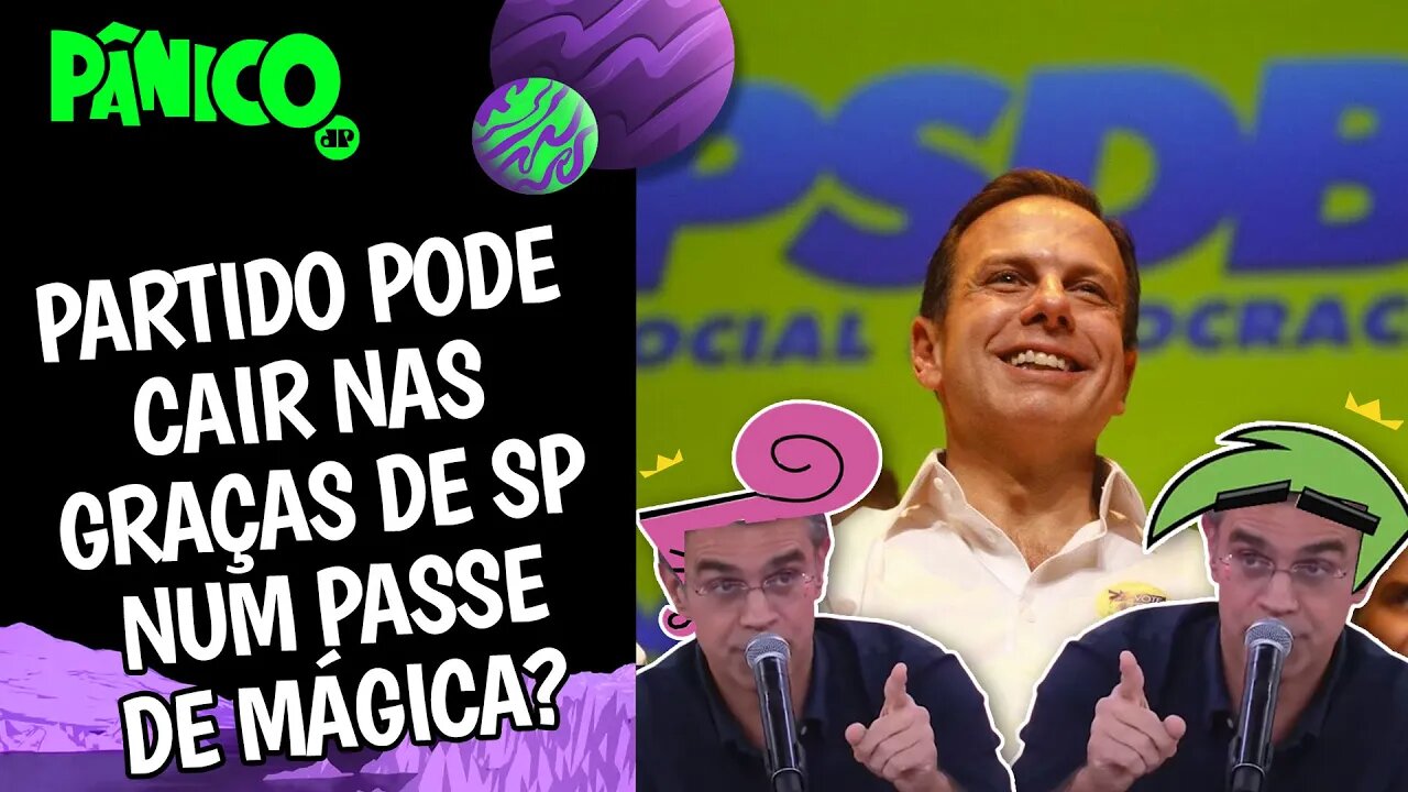 PSDB VAI PRECISAR DE PADRINHOS MÁGICOS PRA ARRUMAR DANOS CAUSADOS POR DORIA? Rodrigo Garcia analisa