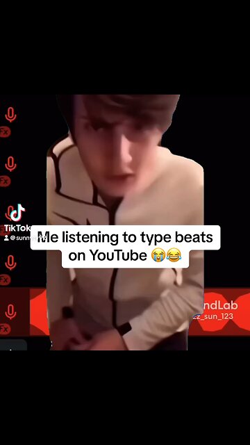 Me listening to rap type beats on YouTube 😭