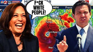 Kamala Harris BLASTED After Saying Minorities Get Hurricane Aid First | DeSantis Campaign Responds!