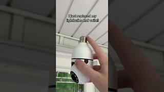 light bulb wireless camera #amazing #short #shortsvideo #shorts