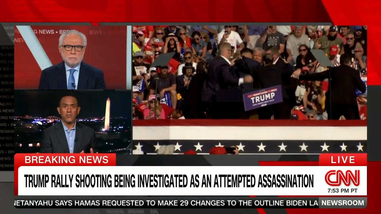 A recently surfaced video from inside the Trump rally reveals the true chaos of the event