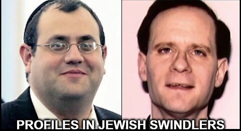 Profiles In Jewish Schemers Swindlers Scammers. Jews Rubbing Hands For High Trust Whites