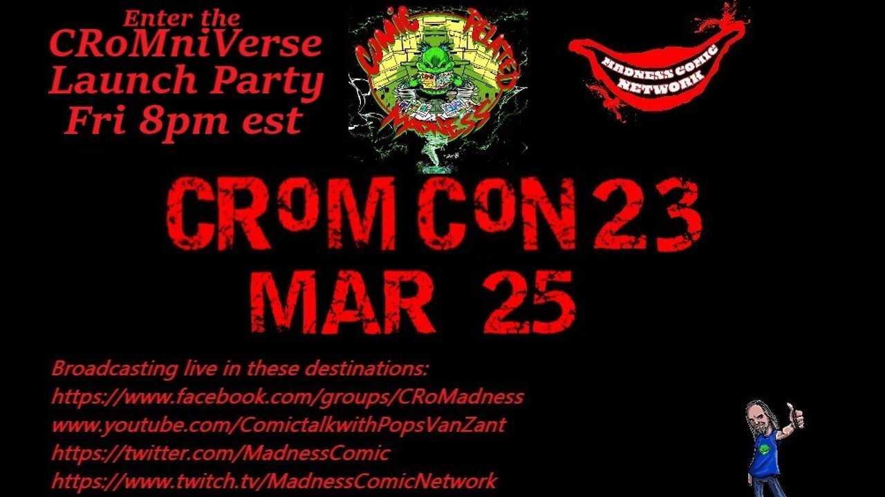 CRoM CoN 23 & "Enter the CRoMniVerse" kick off show!!