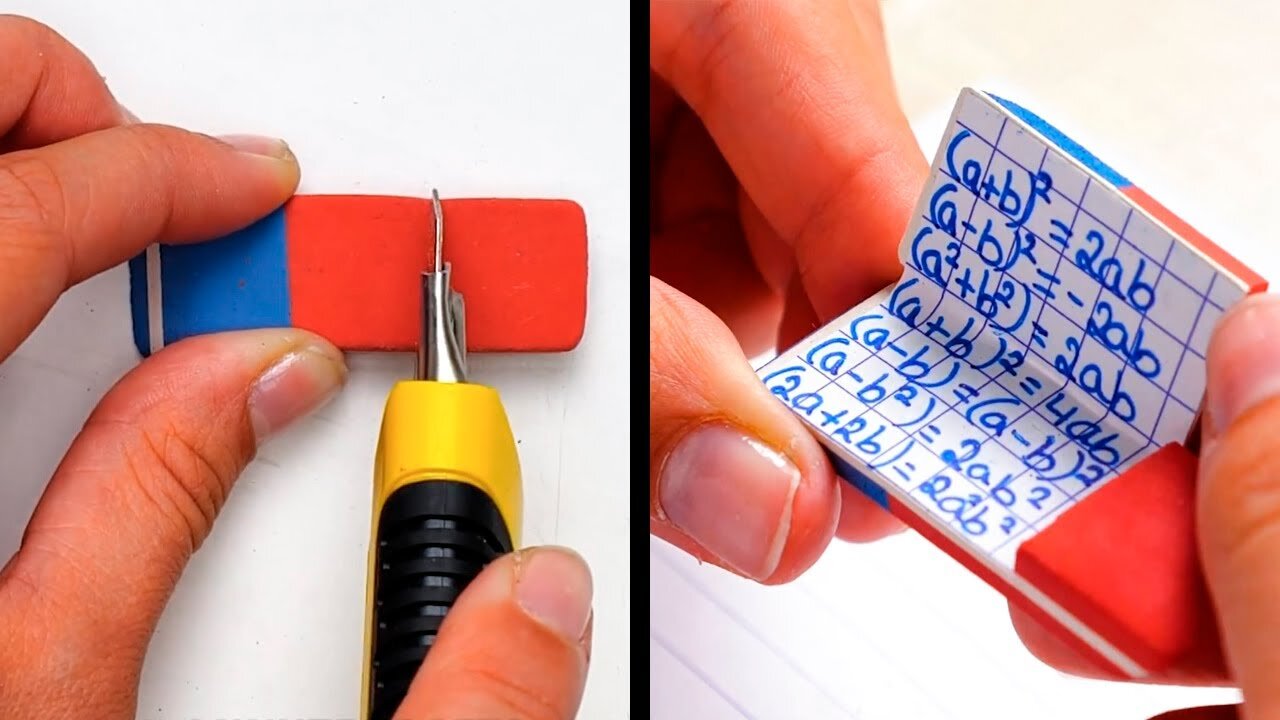 AWESOME SCHOOL HACKS YOU WISH YOU KNEW BEFORE