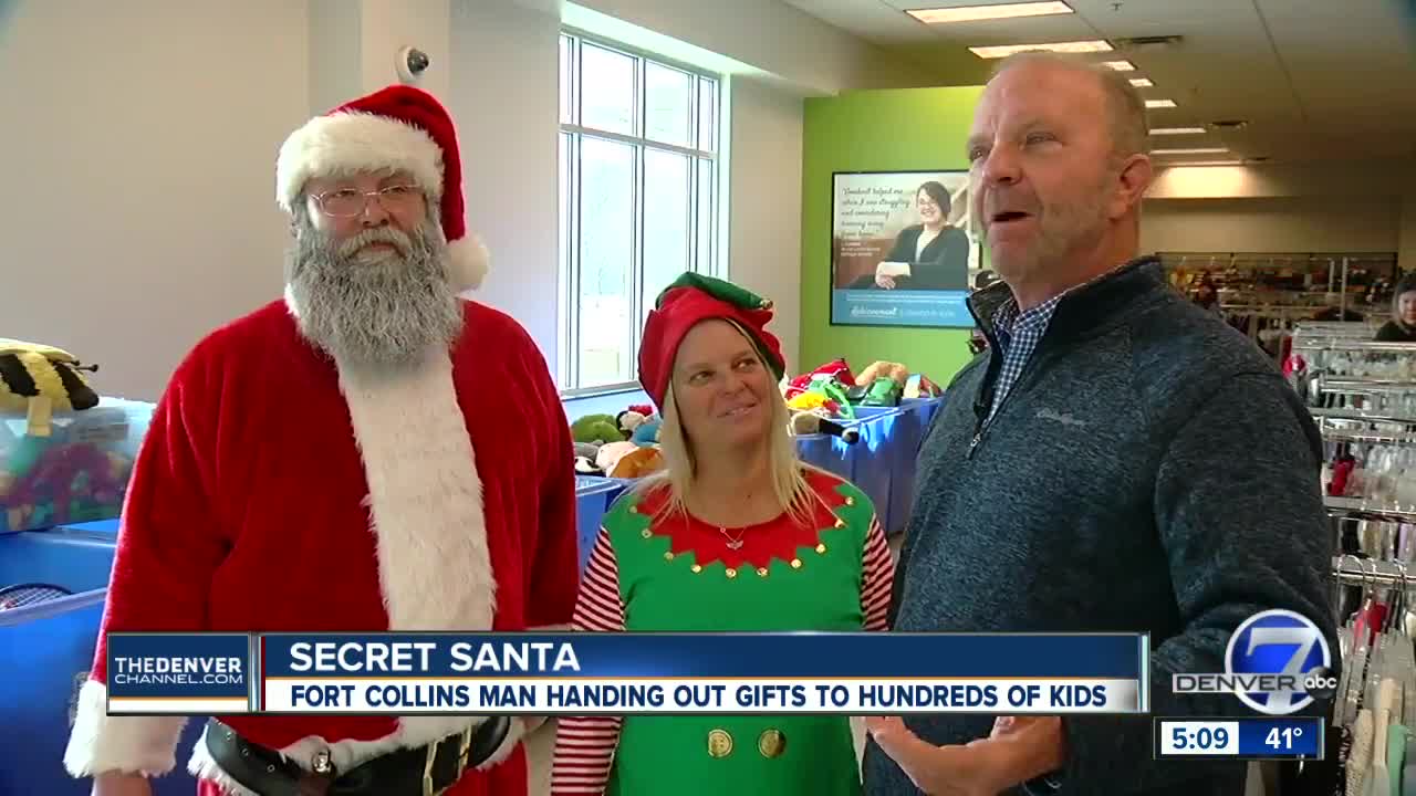 Fort Collins Goodwill 'Secret Santa' is giving away thousands of toys this year