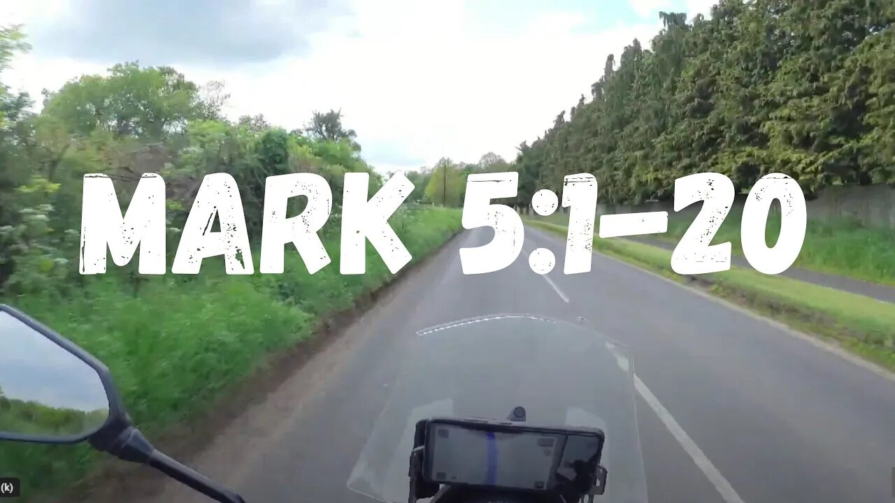 Jesus Heals a Man with a Demon - Mark 5:1-20 - Sermons From The Saddle