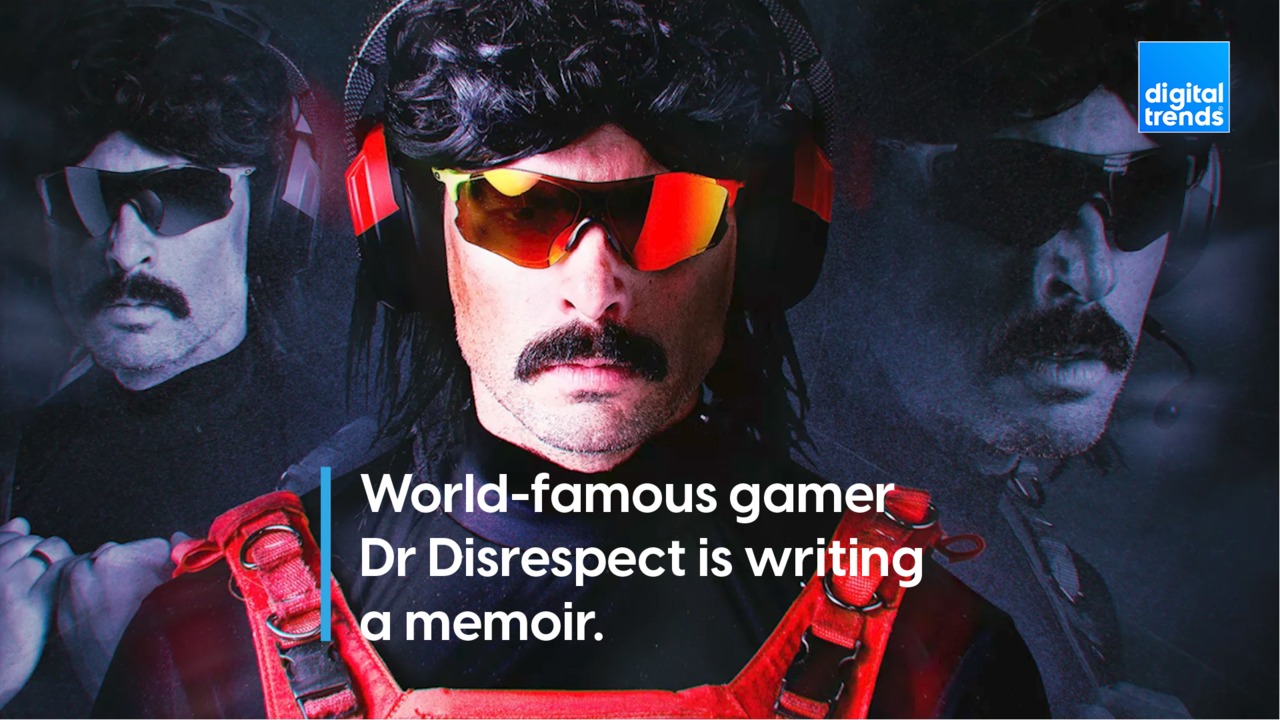 World-famous gamer Dr Disrespect is writing a memoir.