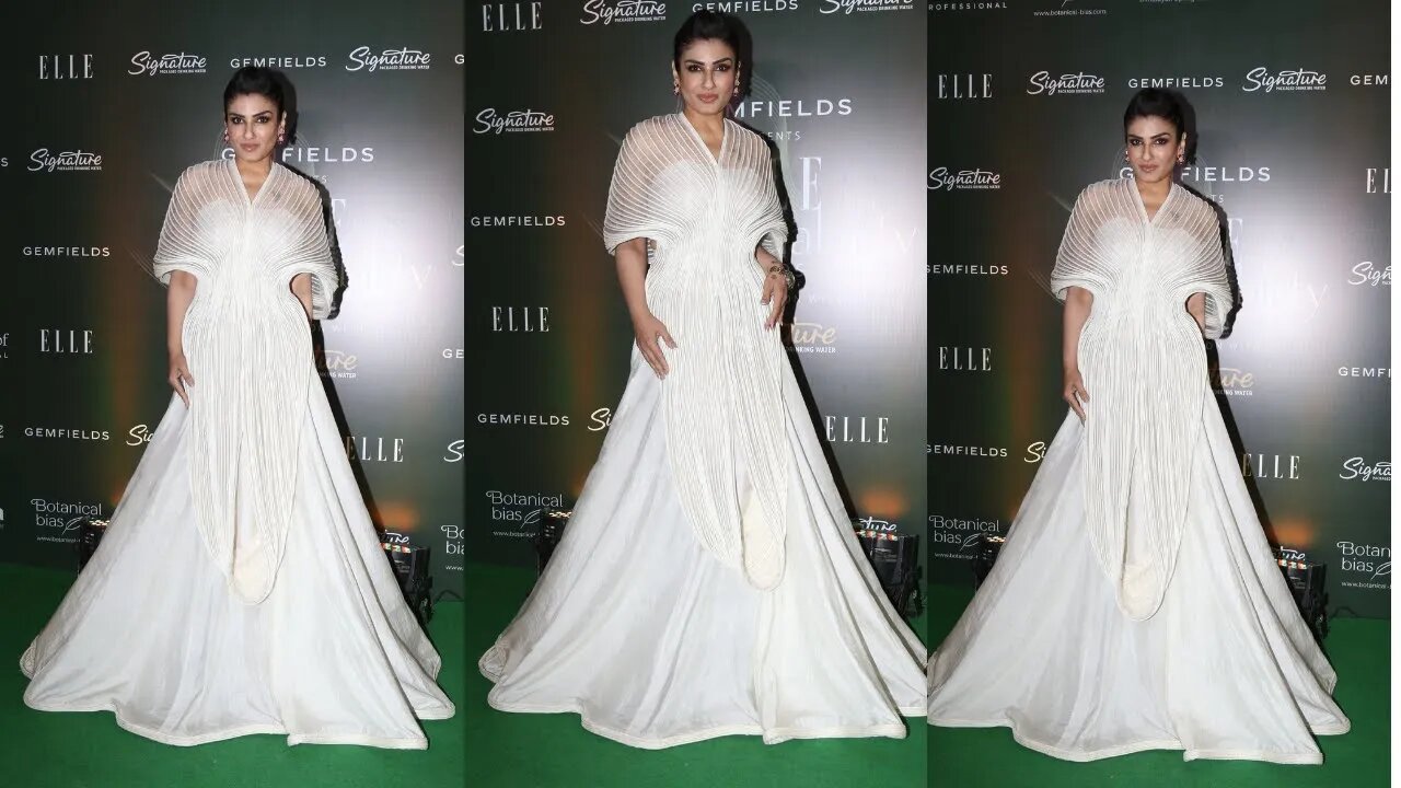 Raveena Tandon Arrived at Elle Sustainability Awards 🤩🔥📸