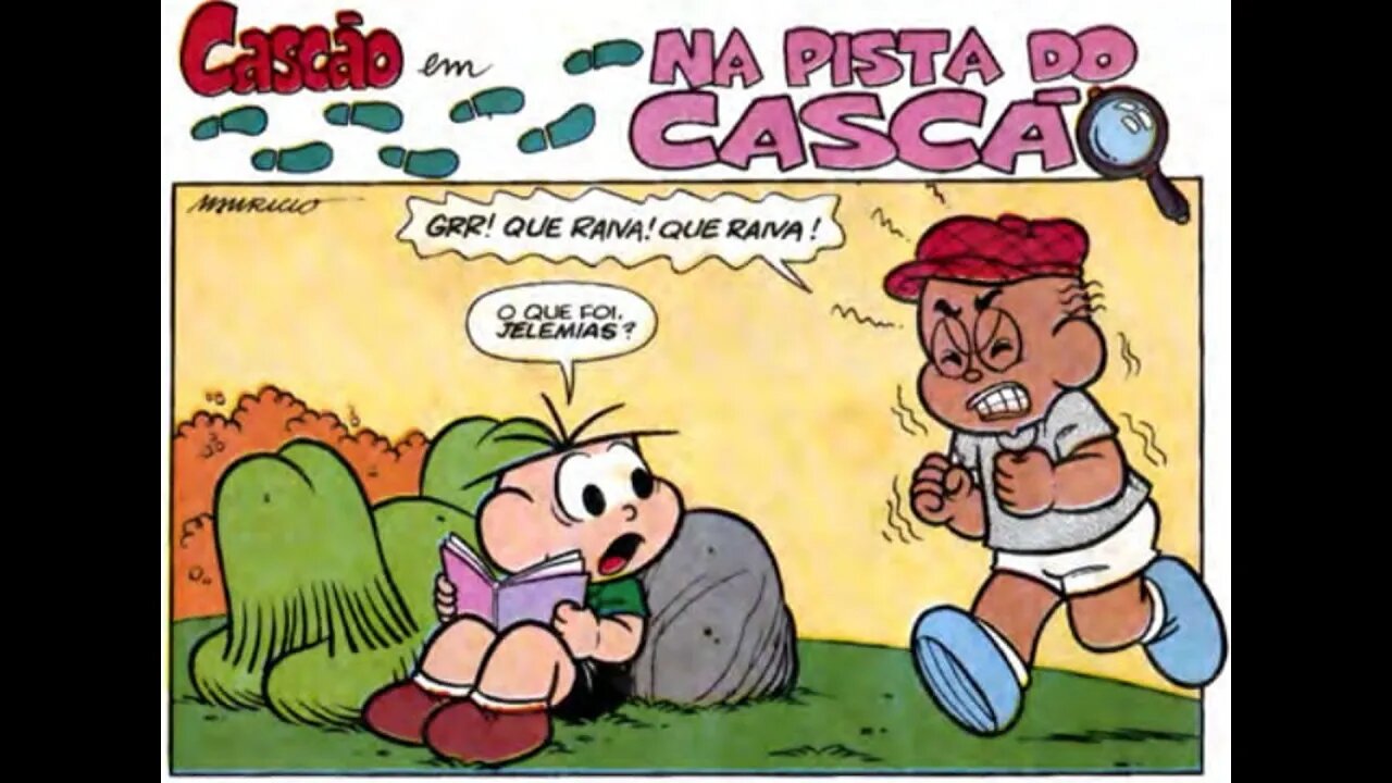 Cascão em-Na pista do Cascão | Gibis do Rapha 2