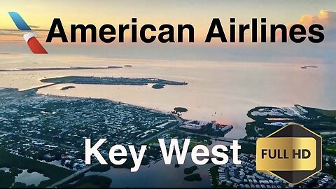 Takeoff and landing from Key West to Miami, Florida