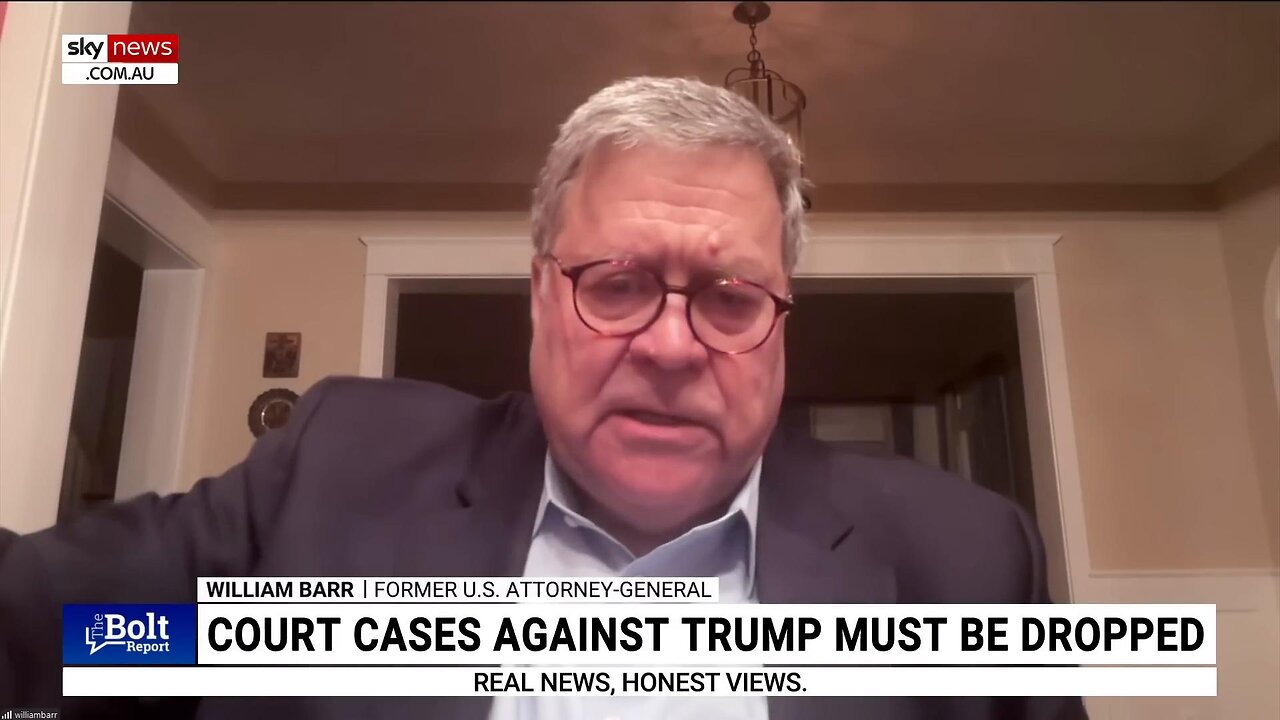 William Barr: 'Preposterous': Former US attorney general blasts Democrats labelling Trump a dictator