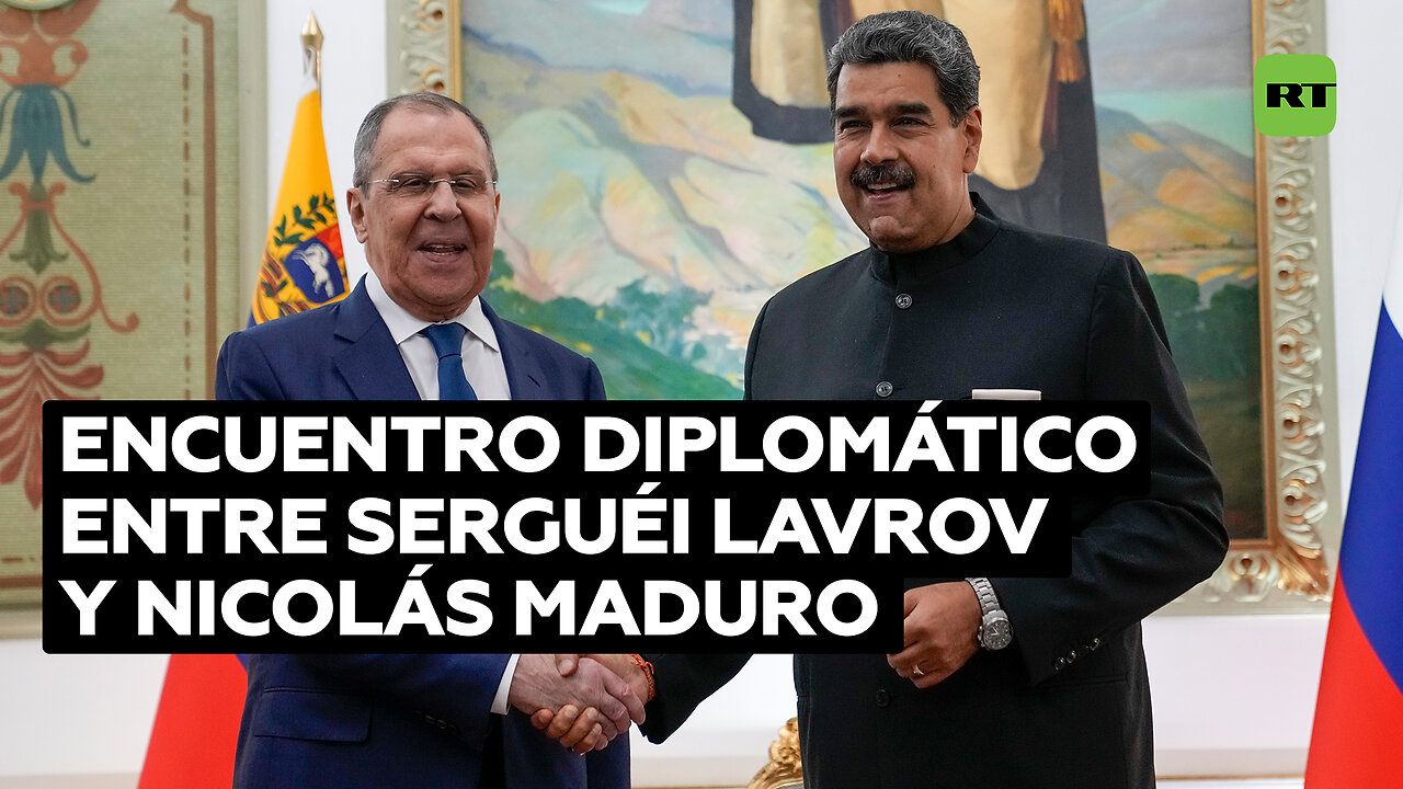 Serguéi Lavrov se reúne con Nicolás Maduro en Caracas