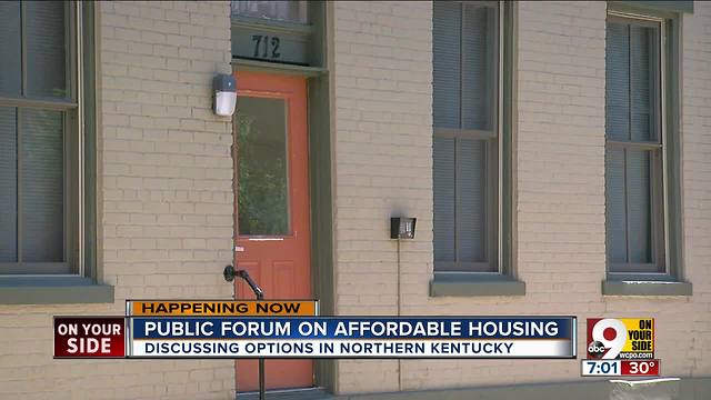 Public forum on affordable housing