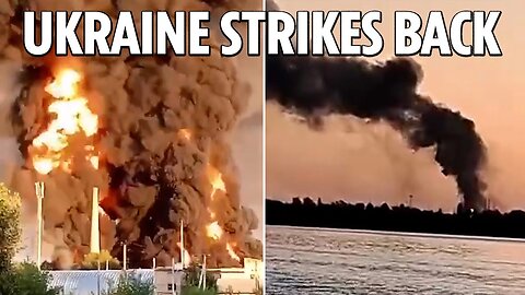 Ukraine launches devastating drone strikes on Russia after Putin's attack on chi