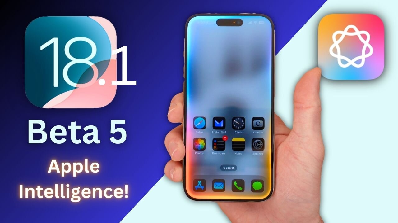 iOS 18.1 Beta 5 RELEASED! // What's New?