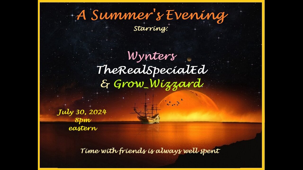 Tuesday Night with Wynters ~ "TheRealSpecialEd & Grow_Wizzard"