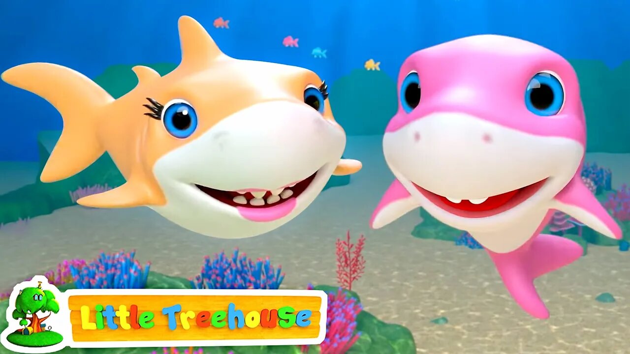 Baby Shark Dance Song | Animal Songs | Sing & Dance | Nursery Rhymes & Kids Songs | Little Treehouse