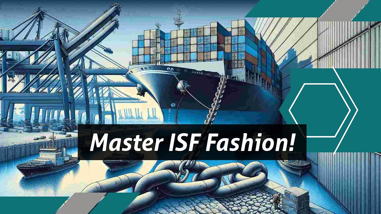 Fashion Importers, Level Up Your Efficiency with ISF Filing!