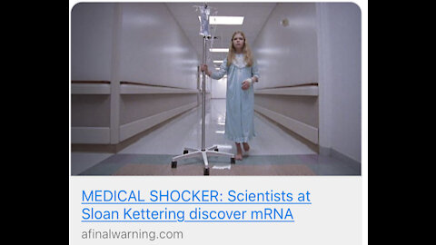 Medical Shocker: mRNA inactivates tumor-suppressing proteins, meaning it can promote cancer.