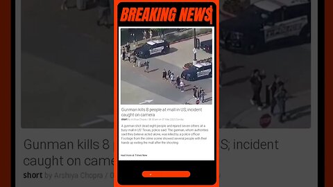 Horrific Massacre in Texas: 8 Dead, 7 Injured in Shopping Center Shooting