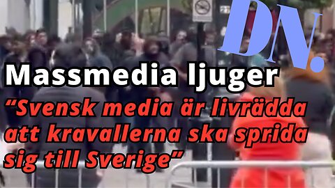 Media ljuger - Rädda för att svenskarna ska kravalla mot invandringen