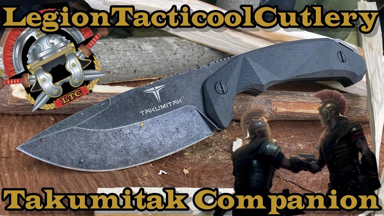 Takumitak Companion in D2 Steel.