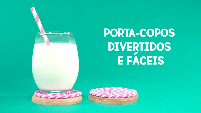 Originais porta-copos para suas festinhas.