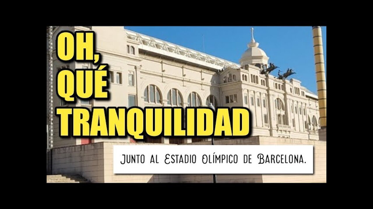 Junto al Estadio Olímpico de #Barcelona | En directo 20211007