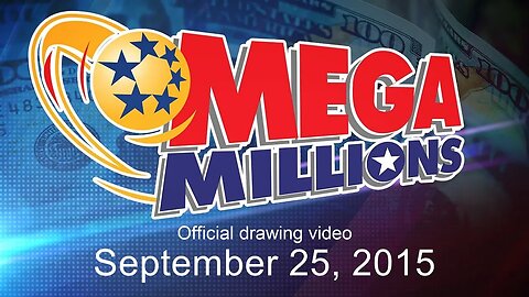 Mega Millions drawing for September 25, 2015