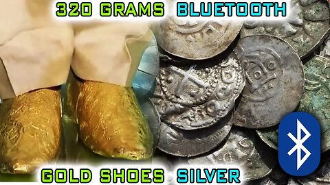 320 Grams GOLD Shoes - Bluetooth SILVER