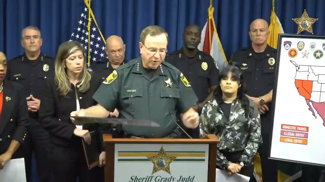 Breaking 🚨 Polk County, Fla. Sheriff announces 157 arrests in a human trafficking sting