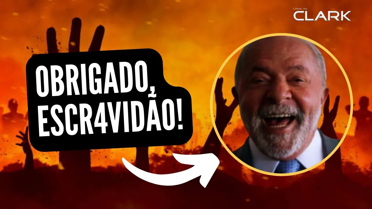 LULE AGRADECE A ESCR4VIDÃO