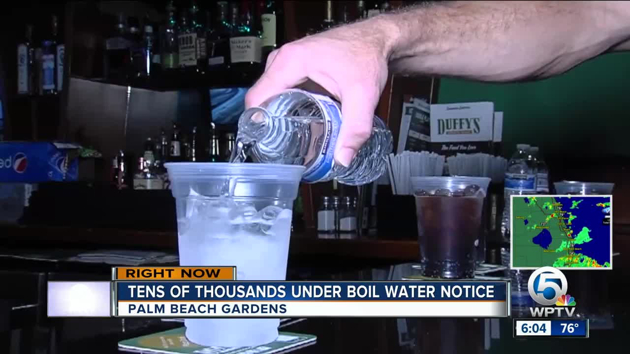 Boil water advisory for Seacoast Utility Authority customers