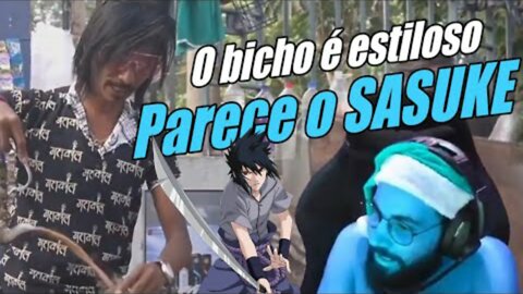 Smzinho React #01: Cafézinho de Rua do Sasuke indiano