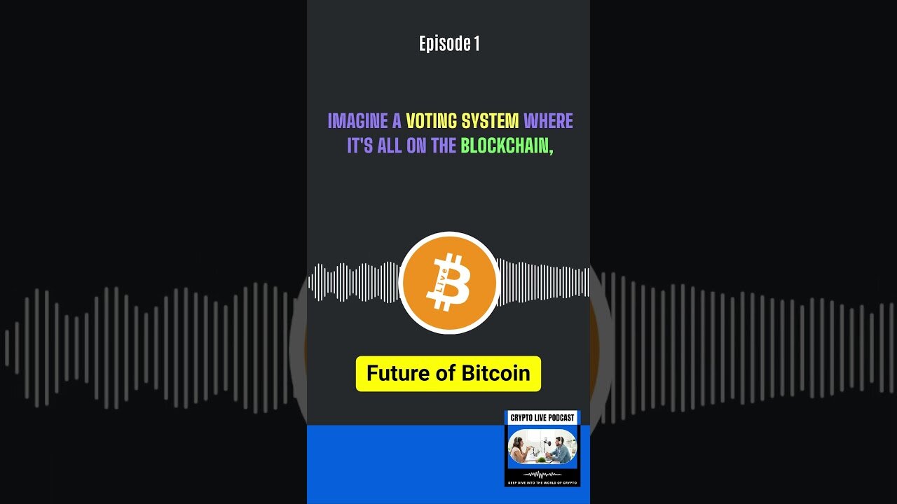 Future of Bitcoin - Blockchain's Impact on Voting & Supply Chains!