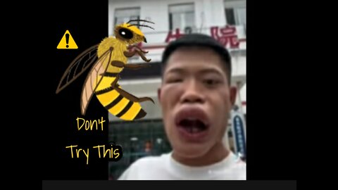 Man Eats Giant Hornet Alive Instant Regret