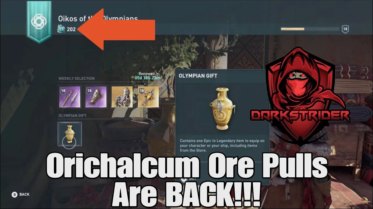 Assassin's Creed Odyssey- Orichalcum Ore Pulls Are BACK!!!