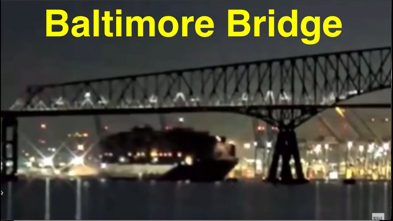 Strange Events, Loose Ships, Radar Blips, and the Baltimore Bridge