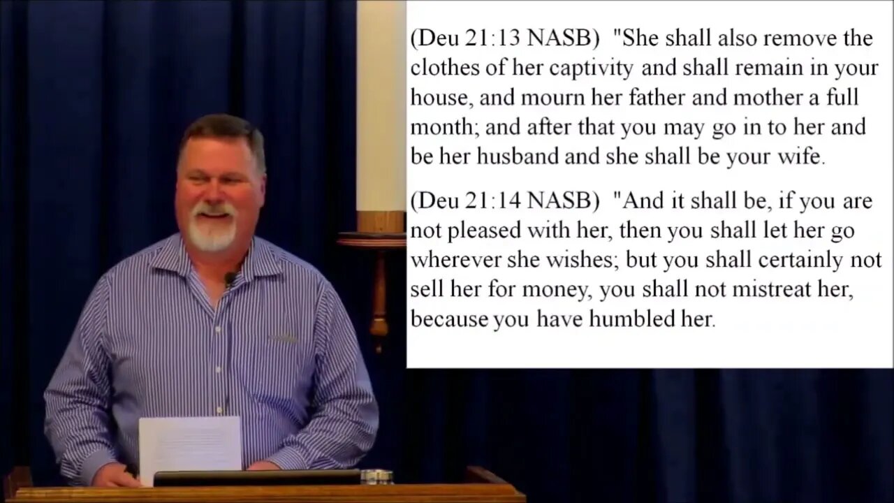Deuteronomy 21 - Commentary by: Rabbi Patrick McGuire, BYTA. Published on May 11, 2016